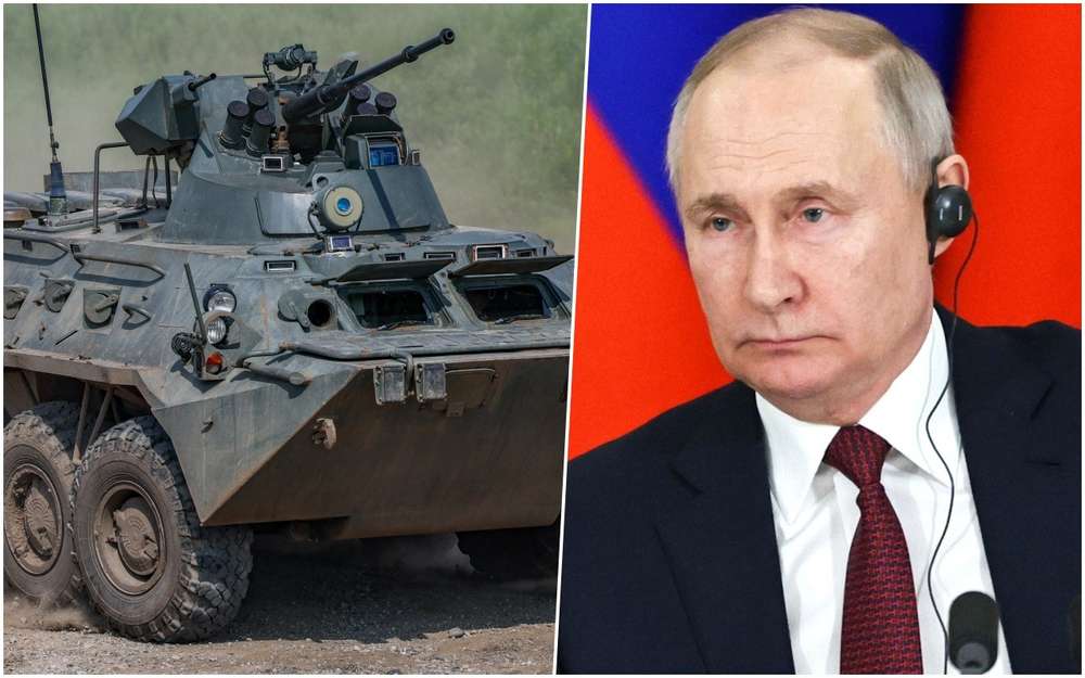Путин назвал объемы выпуска бронетехники