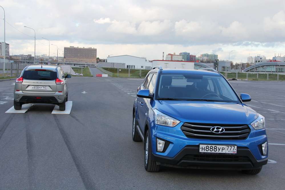 Hyundai Creta - Lada XRAY: улетный тест