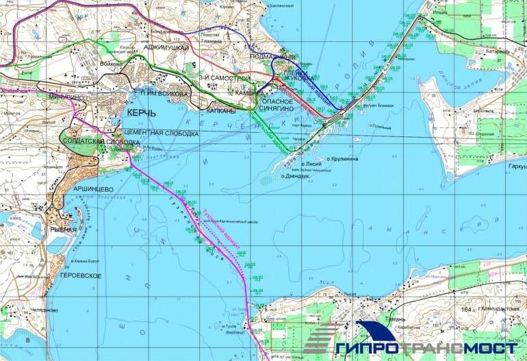 Минфин: проезд по будущему мосту в Крым может стать платным 