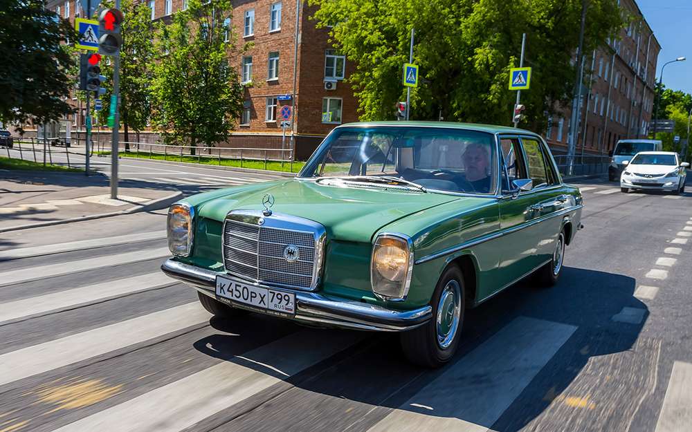 «Мечта таксиста» и «миллионер» - дизельный Mercedes W115