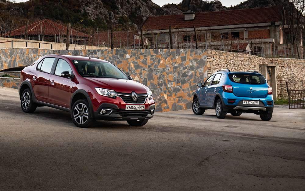 Renault Sandero и Logan в исполнениях Stepway - теперь с вариатором