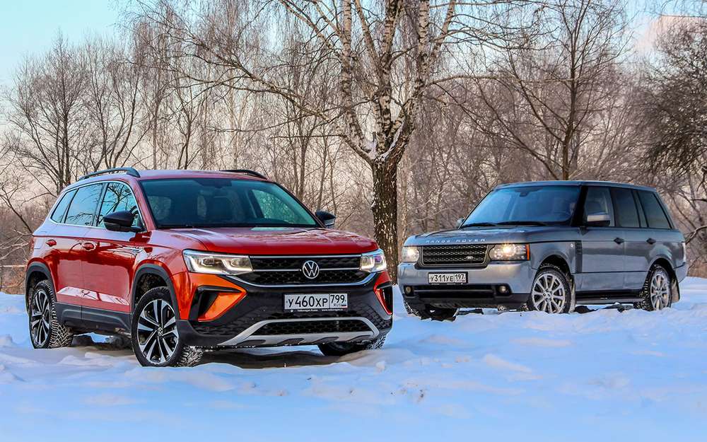 Что взять за ≈2,3 млн рублей: новый VW Taos или Range Rover с пробегом?